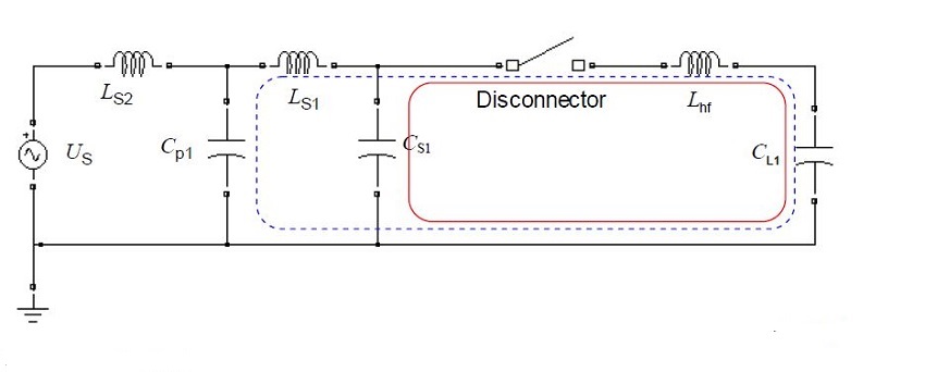 capacitive current switching test for high voltage ais disconnector switch according to iec